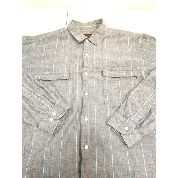 Levis Mens Large Vintage Long Sleeve Oversized Button Up Shirt - Picture 2 of 5